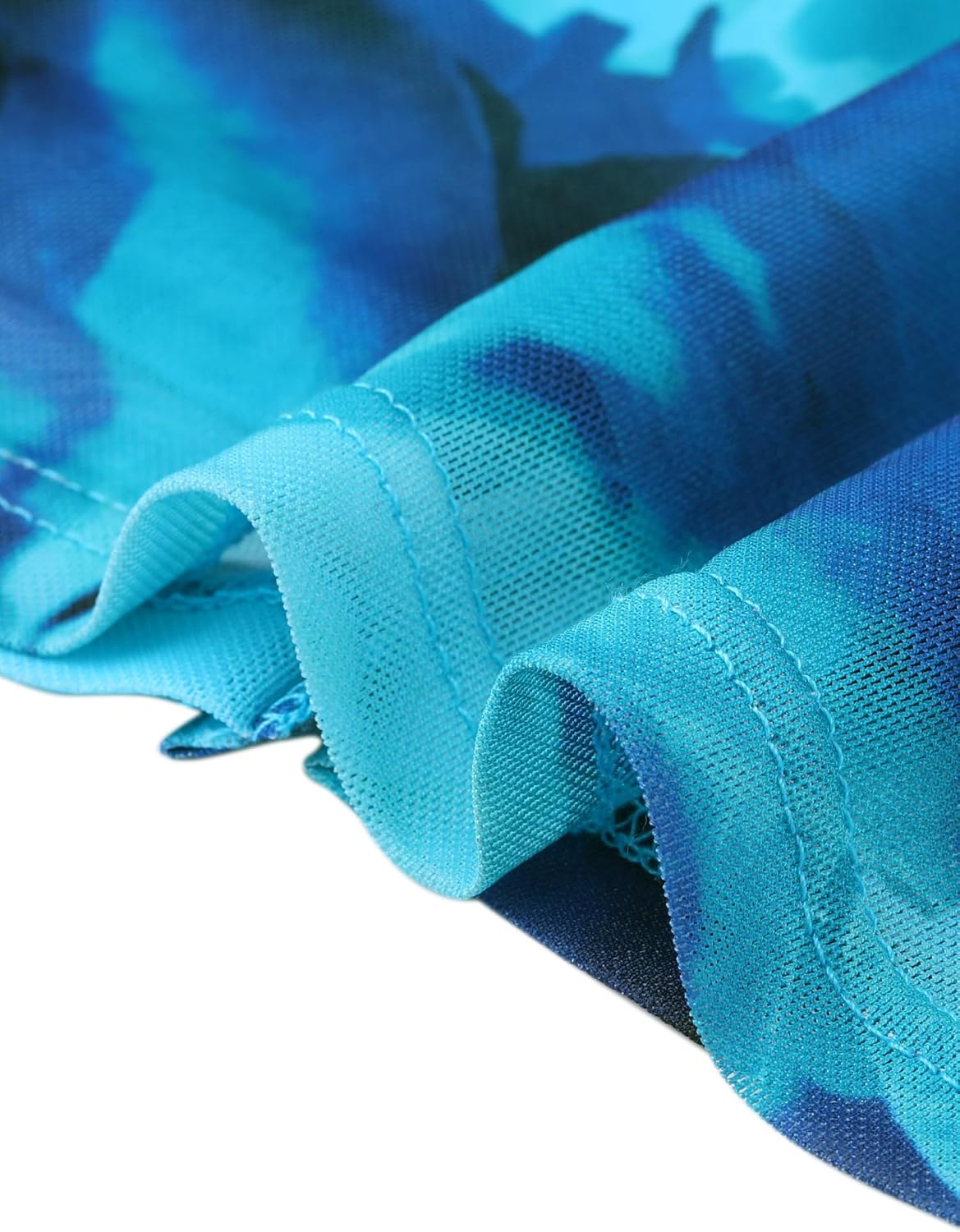 Allegra K Bodycon Dresses for Women Floral Print Sleeveless Ruched Fitted Cocktail Party Wedding Guest Maxi Dress - Image 5