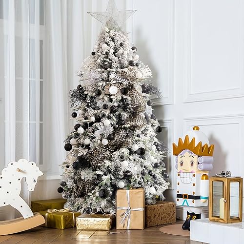 Miniatura 4 de Wironlst Adornos de bola de Navidad  30 adornos de Navidad de plástico inastillables para árbol de Navidad, vacaciones, boda, fiesta (varios
