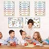 gisgfim 18 x 12 in Spanish Speaking Countries (with Map) Posters Set Spanish ESL Classroom Learning Materials Spanish Classroom Decorations Latin American Country Learning Poster Students and Teachers