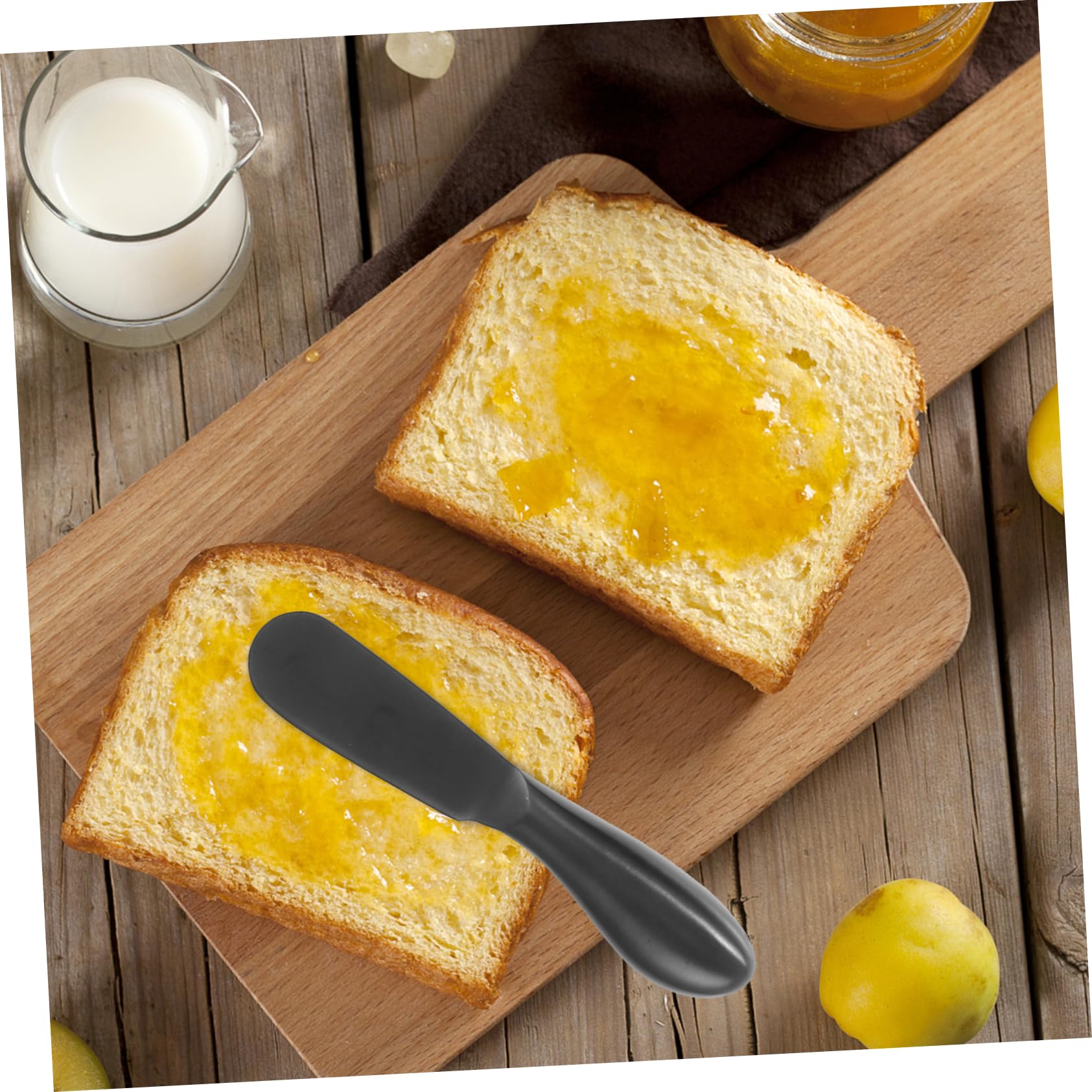 Mikinona 6 Stück Edelstahl Käsemesserset Käseschneider Mit Ergonomischem Griff Küchenutensilien Zum Käse Schneiden Und Servieren