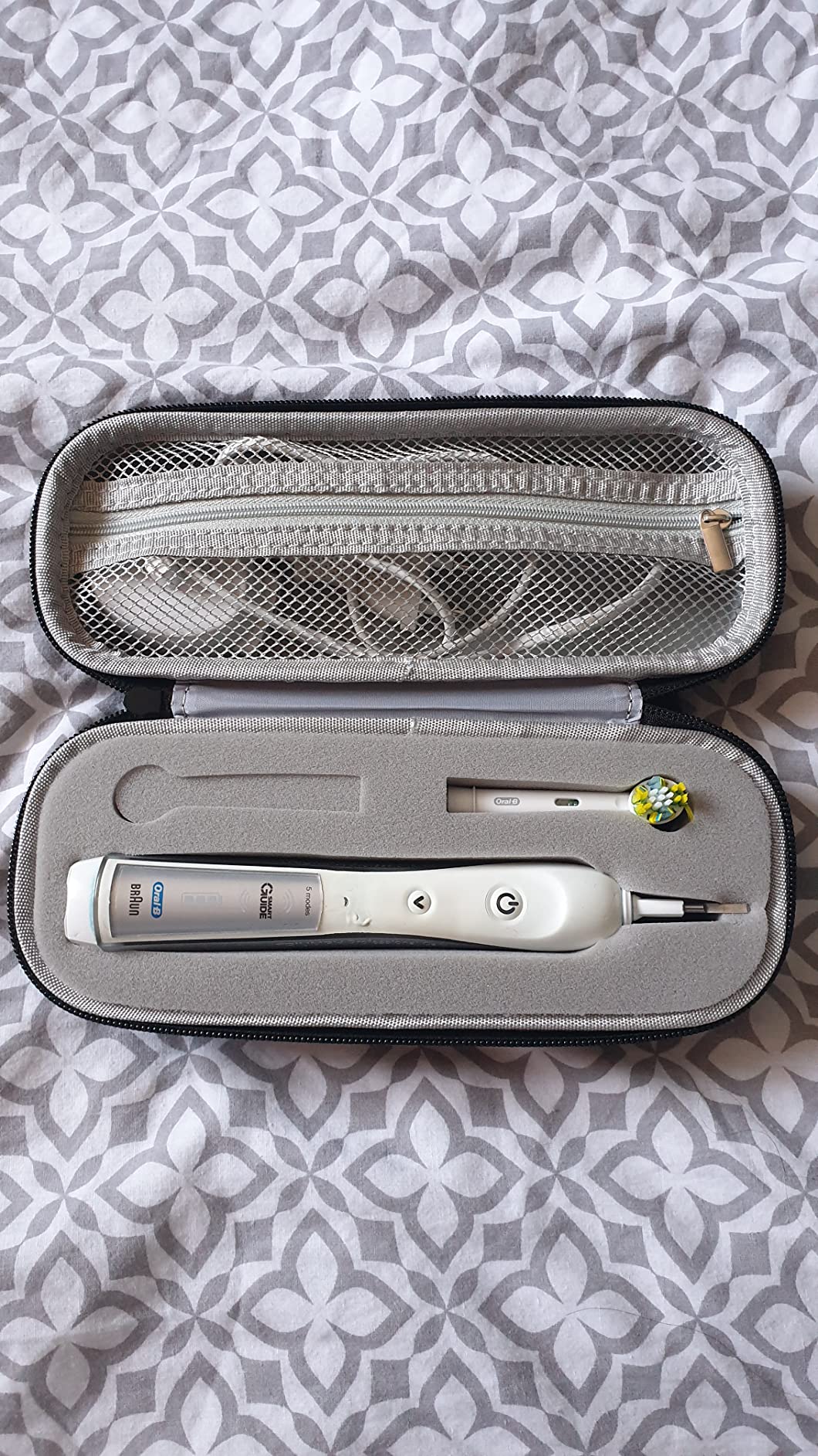 Travel Case Compatible with OralB Pro 1000 2000 3000 3500 CrossAction/Smart 1500 Electric