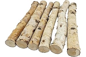 Nature Vibe Birch Logs: Enhancing Indoor Ambiance with Rustic Elegance