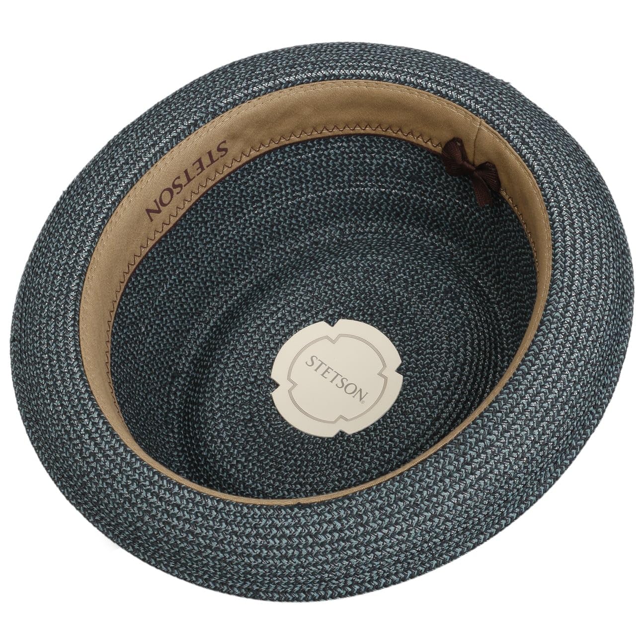 Stetson Ruviano Cappello Pork Pie di Paglia Protezione UV 40+ Unisex Primavera Estate