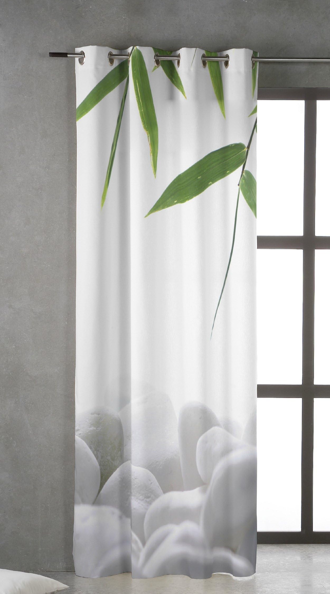 Tsuki Tamashi Curtain with Metal Eyelets 150 x 260 Zen, Chillout, Japanese