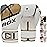 RDX Boxing Gloves EGO, Sparring Muay Thai Kickboxing MMA Heavy Training Mitts, Maya Hide Leather, Ventilated, Long Support, Punching Bag Workout Pads, Men Women Adult 8 10 12 14 16 oz