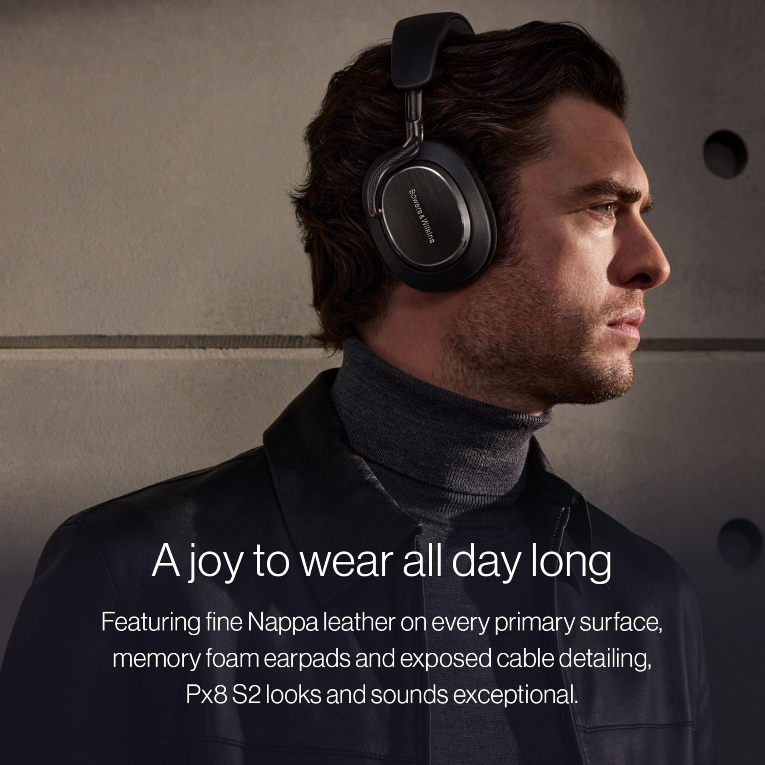 Bowers & Wilkins Px8 S2 Kabellose Noise-Cancelling Kopfhörer mit Bluetooth – Bild 7