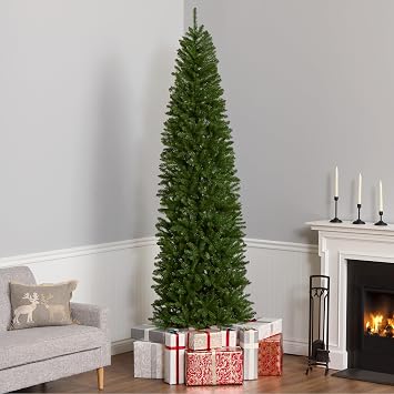 National Tree Company 9ft Unlit Kingswood Fir Slim Christmas Tree