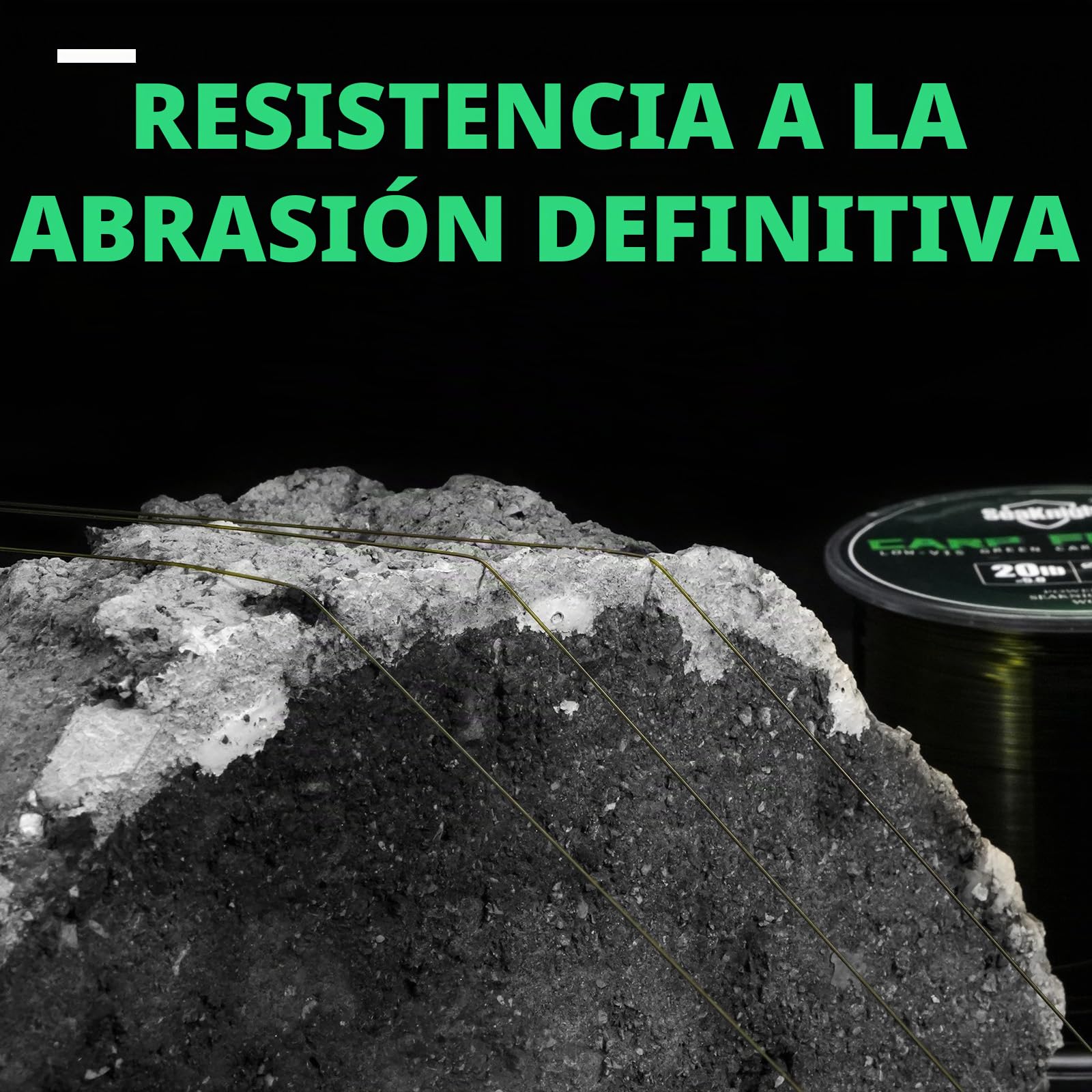 Seaknight Línea de Pesca de Carpa 500m monofilamento de Nailon superfuerte, Hilo de Pesca de Agua Dulce, Agua Salada, mar, Alambre de Pesca de 10-25LB