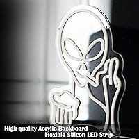 Vista 13 de Letrero de neón para cafetería, cafetería, tienda, luces LED de neón alimentadas por USB, letreros decorativos de neón para cafetería, bar