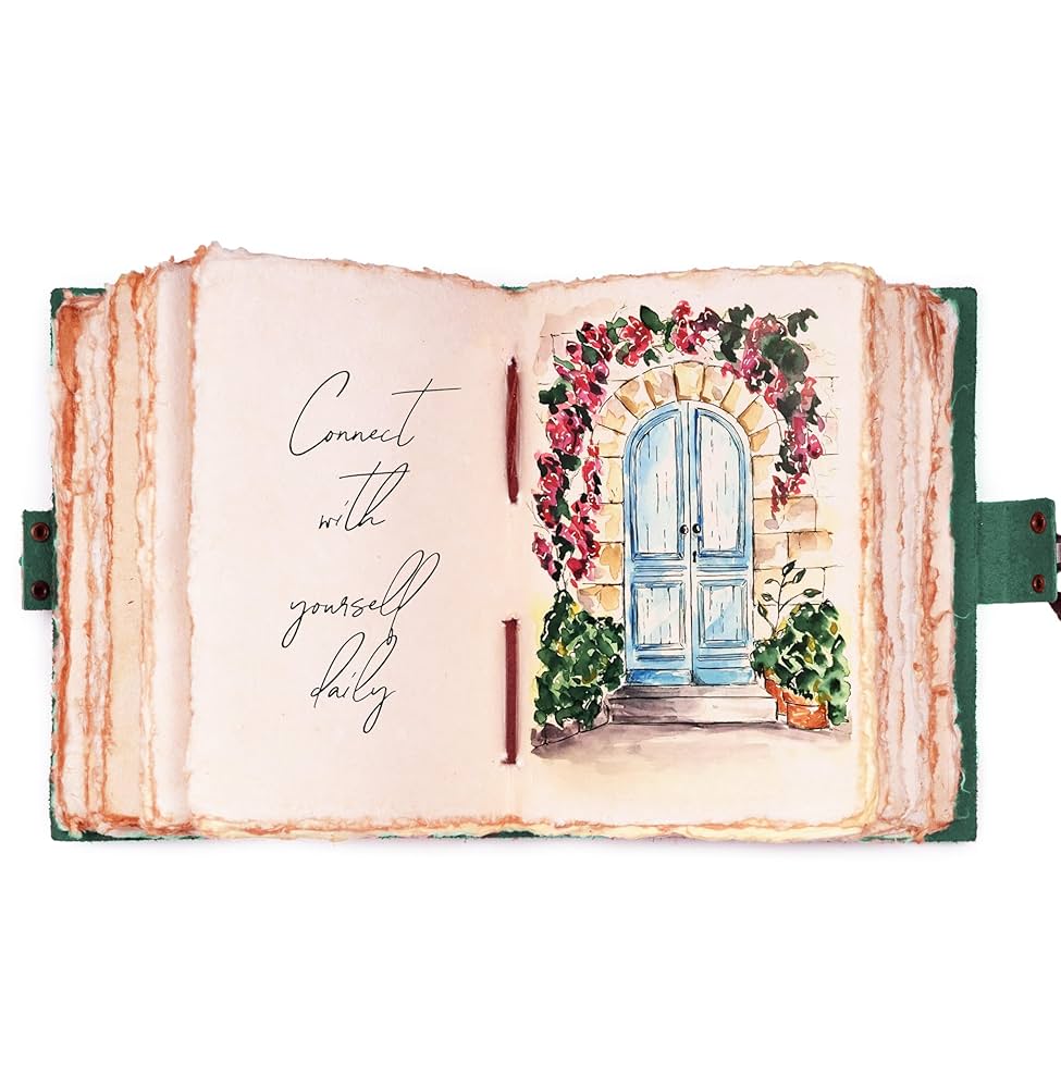 Amazon.co.jp: 革装丁のヴィンテージジャーナル（女性・男性向け