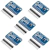 ACEIRMC ADS1115 16 Bit 16 Byte 4 Channel I2C IIC Analog-to-Digital ADC PGA Converter with Programmable Gain Amplifier High Precision ADC Converter Development Board for Arduino Raspberry Pi (2pcs)