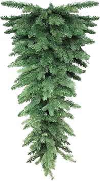 Northlight V15106 Wreaths and Garland Teardrops Unlit Swags, Green