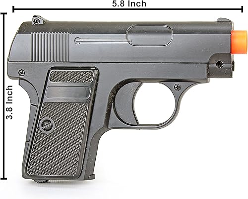 Miniatura 2 de G.1 Airsoft Pistola de 6 mm, de metal con aleación de zinc, pistola de mano