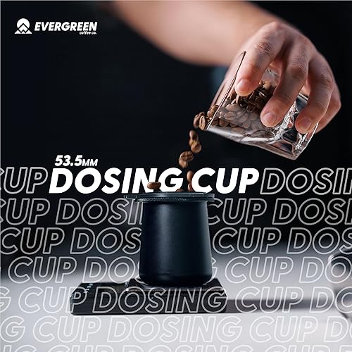 Miniatura 2 de Evergreen Café  Accesorios para espresso  Taza dosificadora de café espresso de 2.106 in  Se adapta a todos los portafiltros Breville de 2.126 in