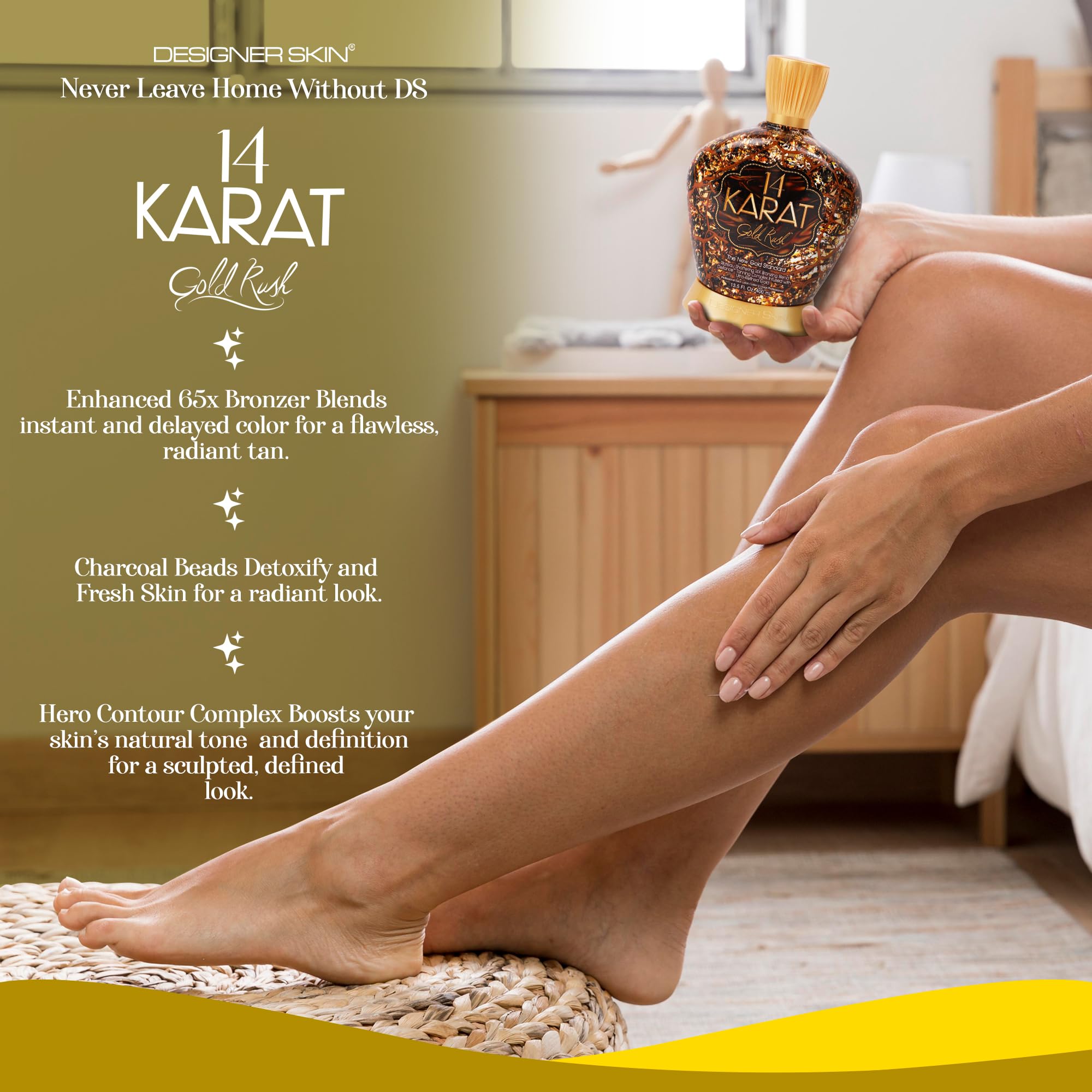 Amazon.com : Designer Skin 14 Karat Gold Rush Bronzing Blend
