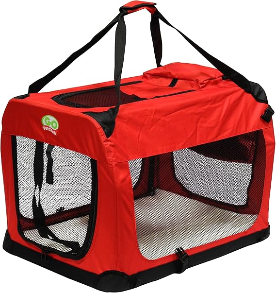 Go Pet Club 28" Soft Collapsible Dog Crate for Dogs