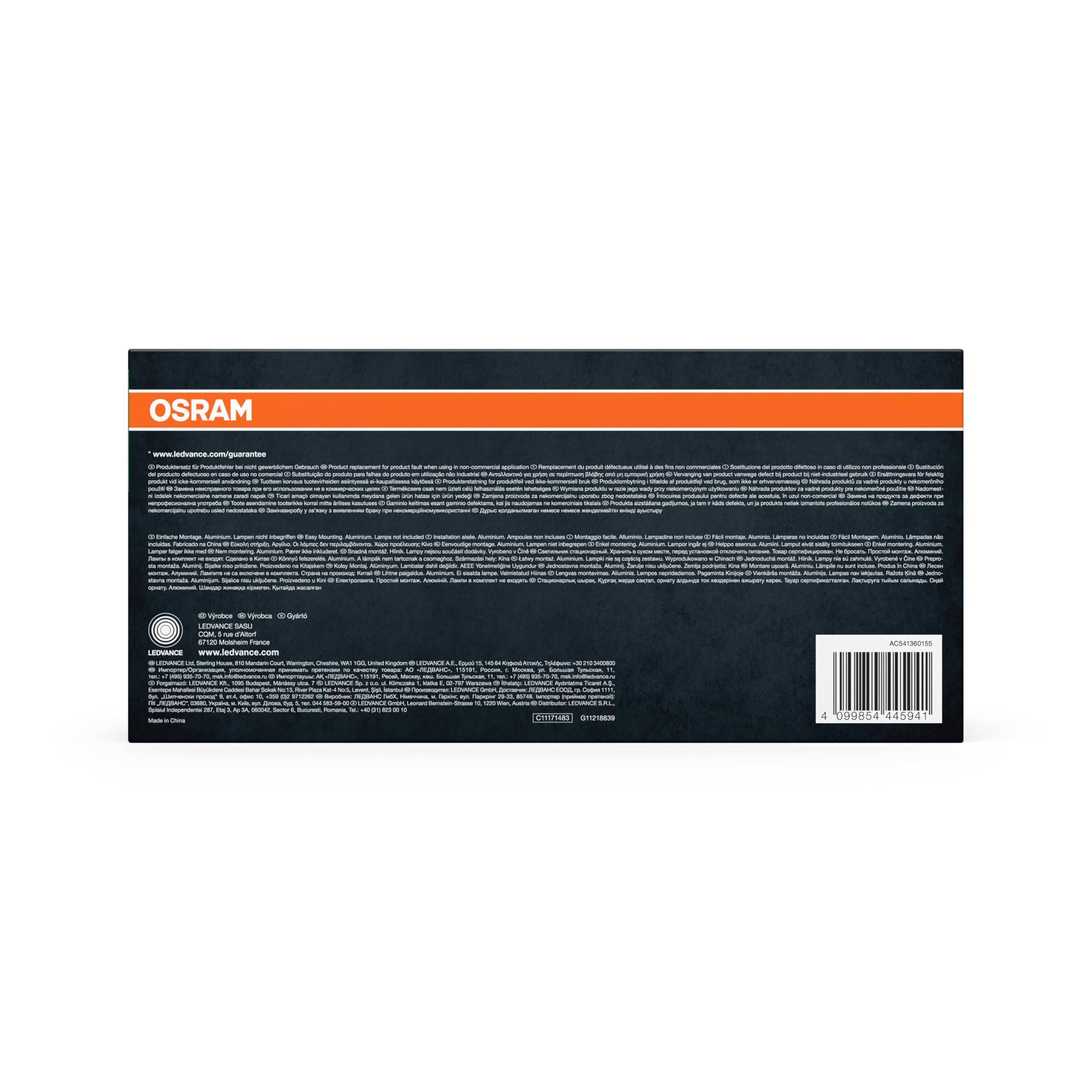 Osram ENDURA CLASSIC CUADRA Außenleuchte, dunkelgrau | Endura Classic E27 IP65, Outdoor Lanterns, Dunkelgrau, , 1-Pack
