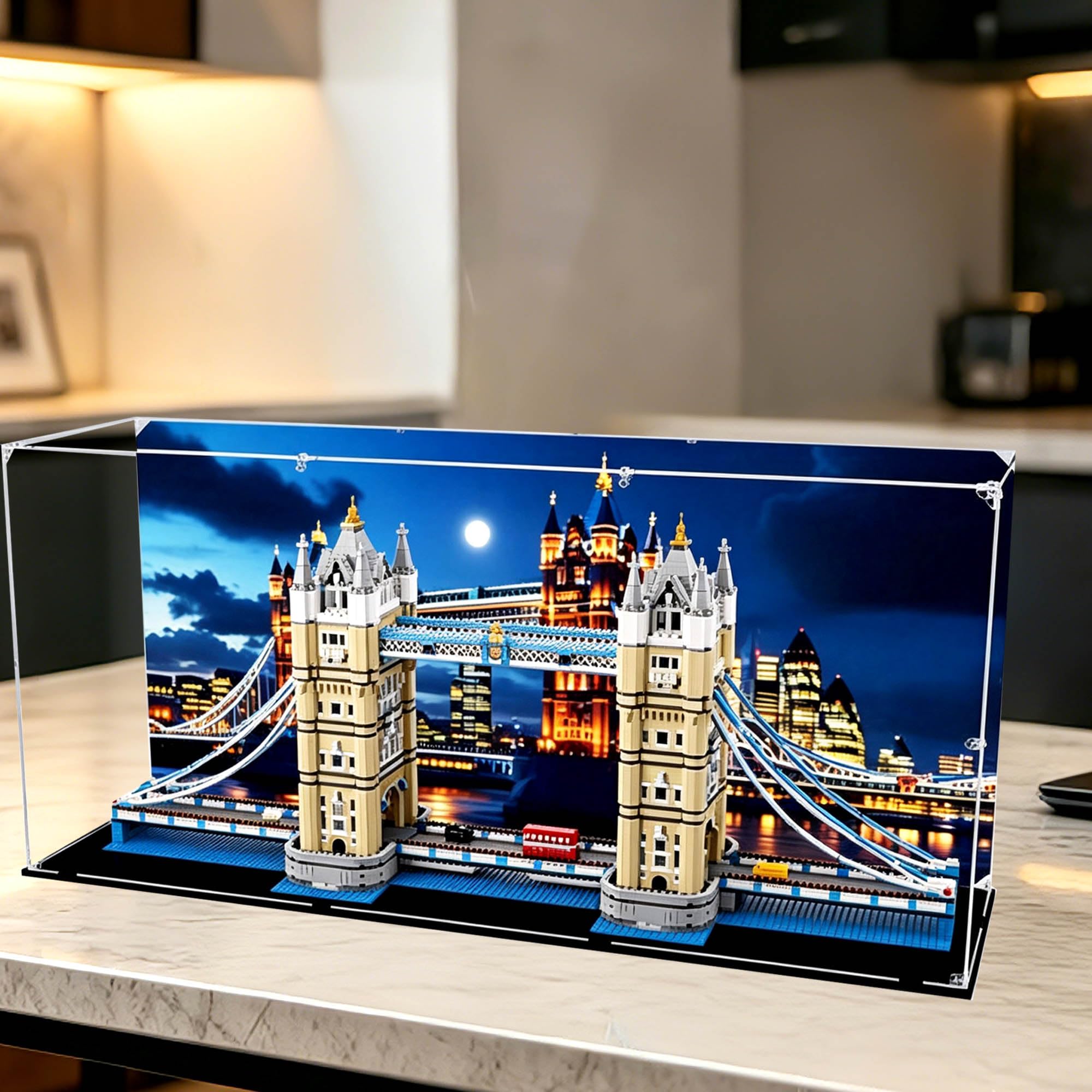 Vetrina compatibile con Le-go 10214 London Bridge Set (Sfondo 1)