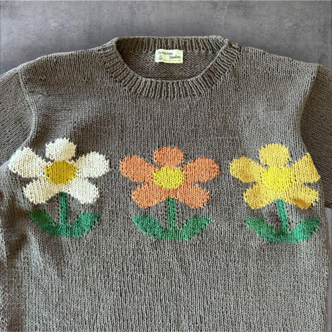 24ss MacMahon Knitting Mills 花 フラワー 24ss MacMahon Knitting Mills 花 フラワー
