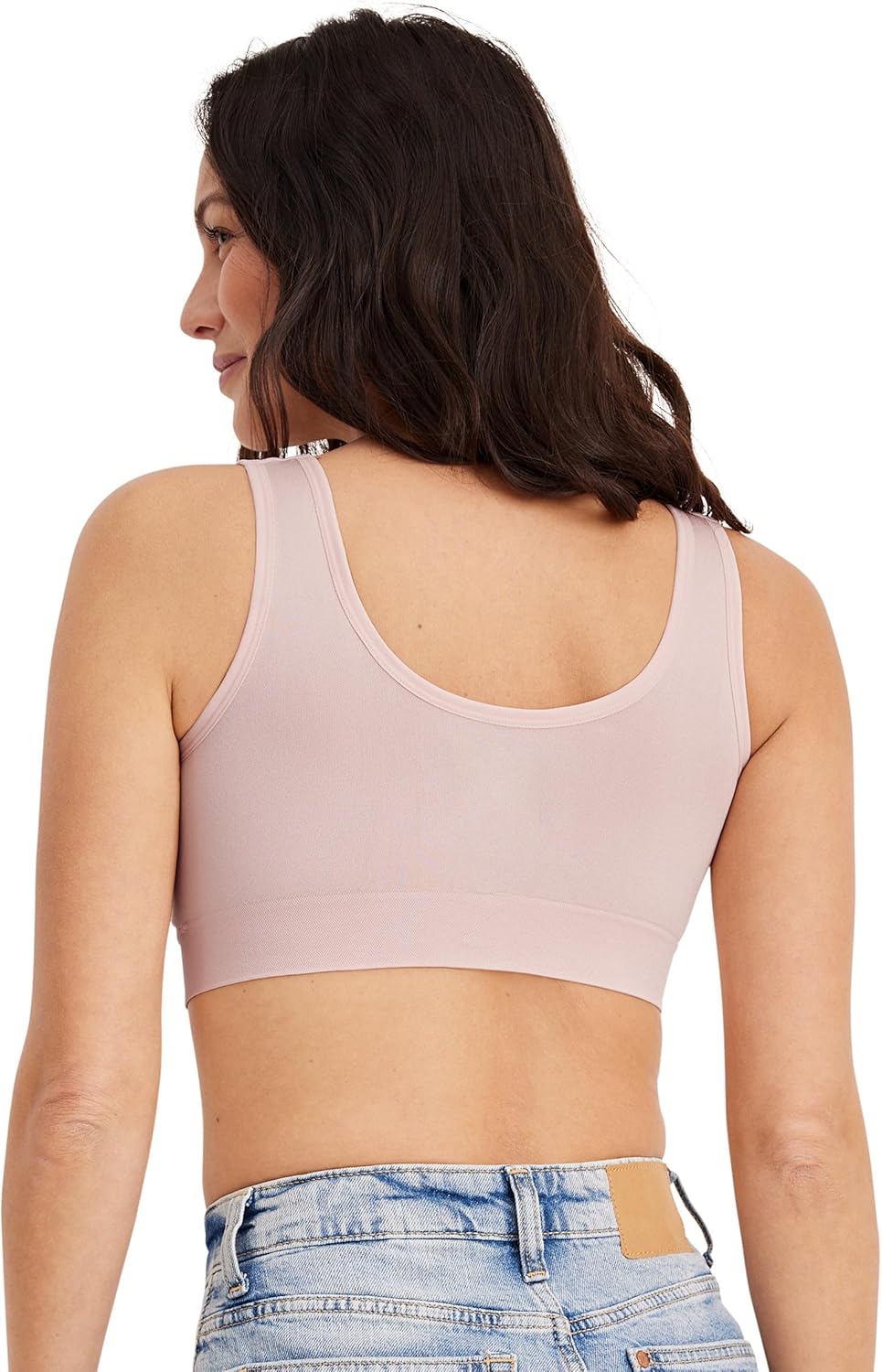 Jockey Women's Bra Seamfree Back Smoothing Bralette - Image 2