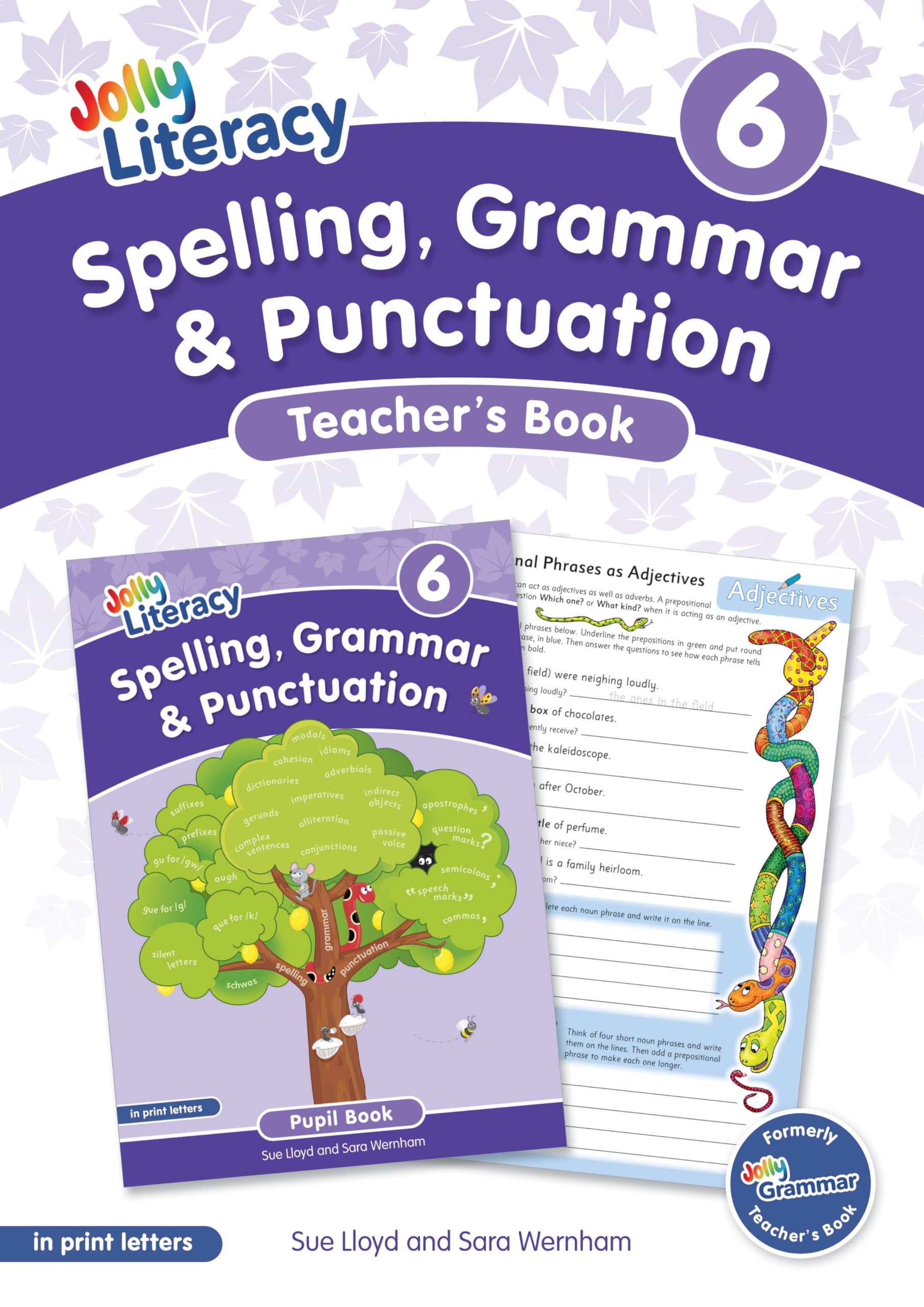 Spelling, Grammar & Punctuation Teacher’s Book 6: In Print Letters (British English edition)
