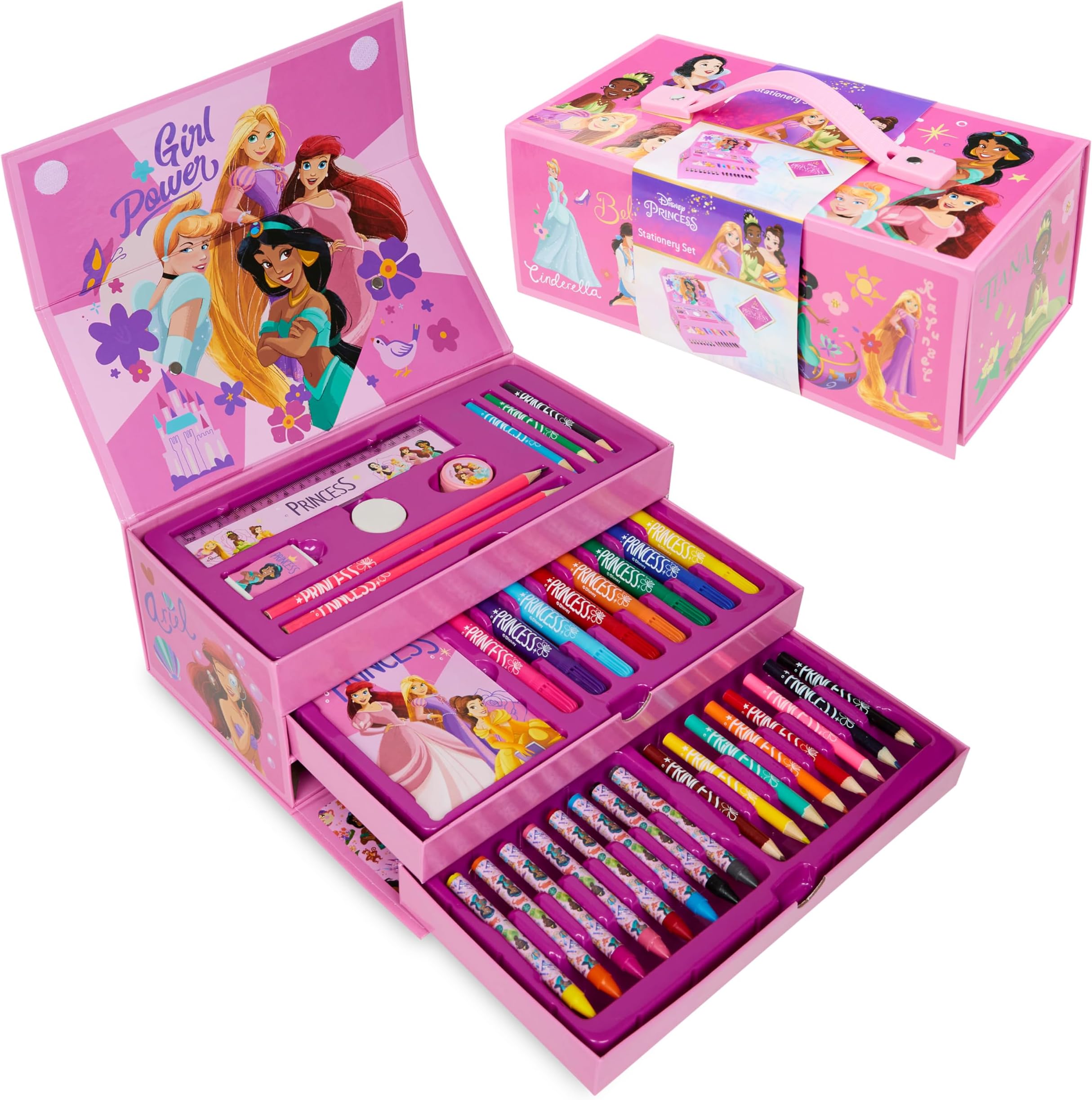 Princess Stationary Art Case
