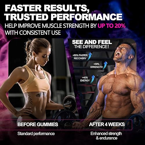 Miniatura 3 de Creatina monohidrato masticables 0.18 oz (5000mg), creatina sin azúcar, energía preentrenamiento, vegetal, sin OMG, unisex, 120 unidades sabor