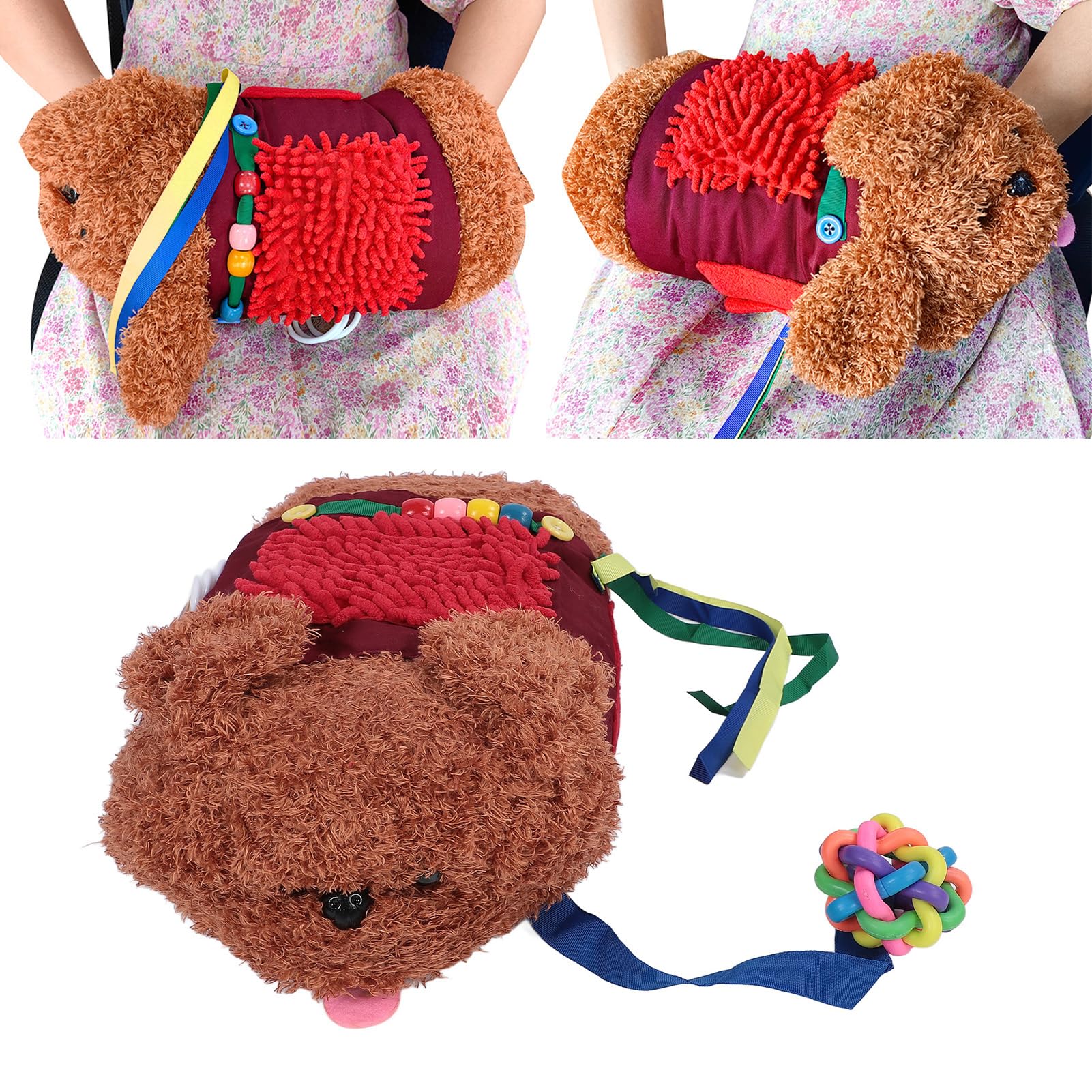Perro Muff Sensorial Para Personas Mayores, Manta Para Perros Antiestrés, Estimula El Tacto Más Débil, Toque Cómodo Para Las Manos De Personas Mayores, Olfativa Perro