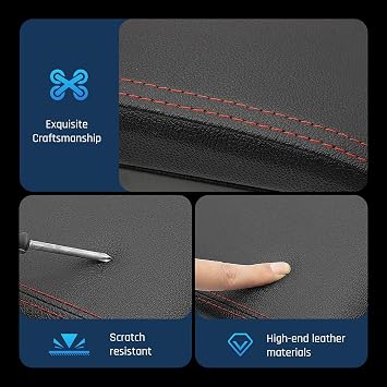 YJYWZH Car Armrest Box for Renault Dacia Sandero 2010-2015 Accessories | Center Consoles Organizer, Double-Layer Storage Space, Cup Holder, Elbow Support, Easy Installation