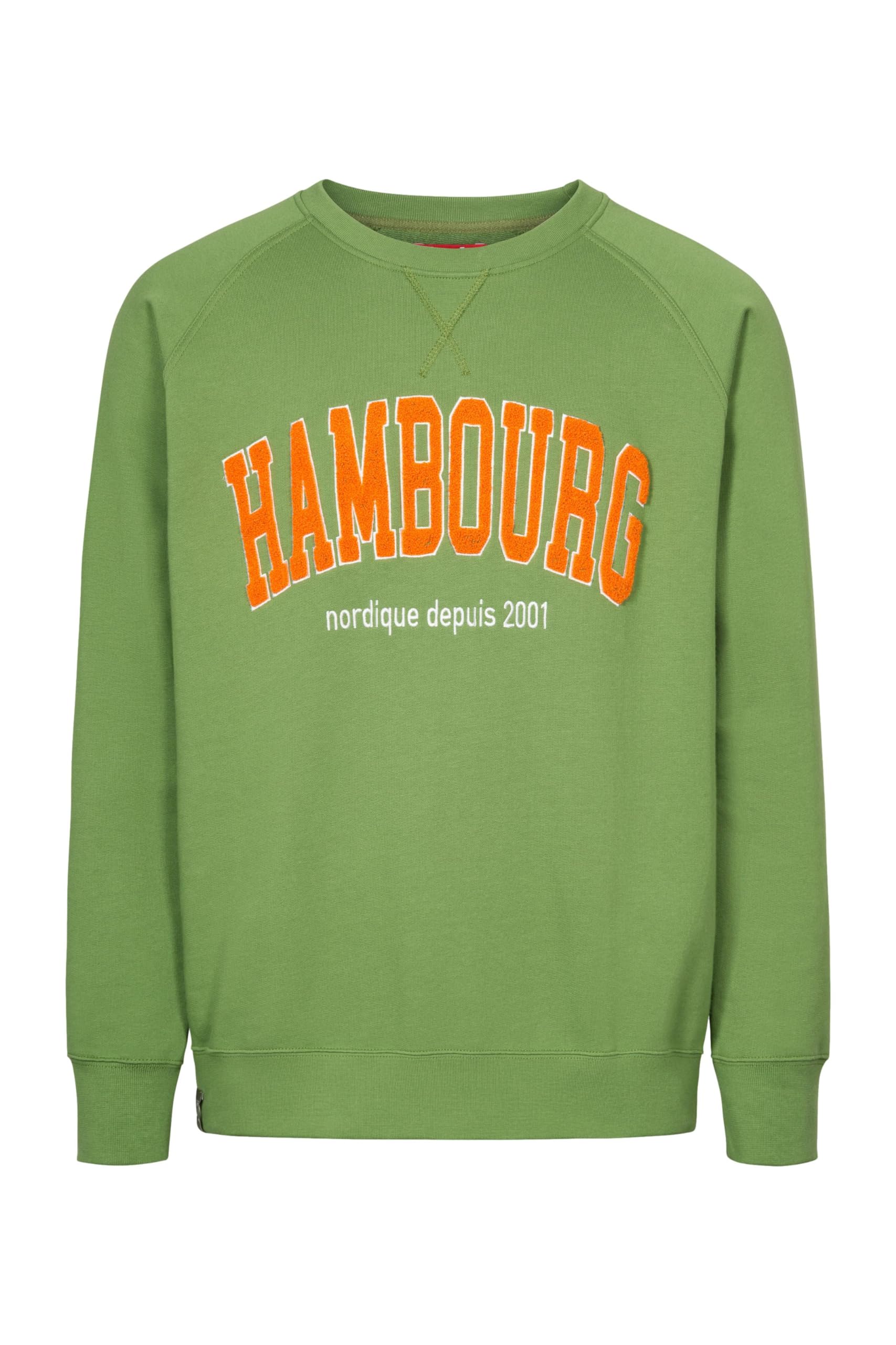 derbe Hamburg Herren Sweatshirt Hambourg Cactus grün - M