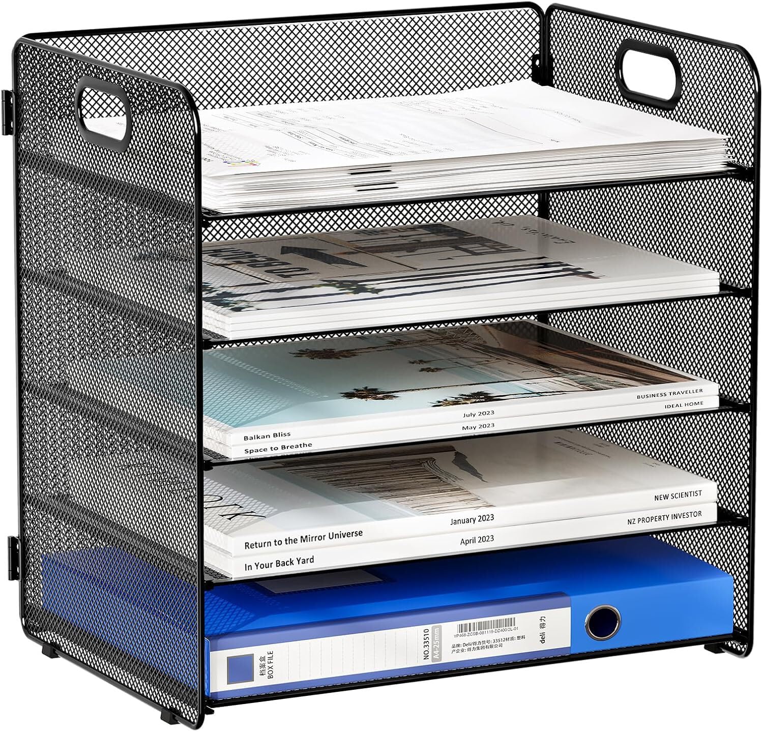 Elegante organizer da scrivania Mind Reader, organizer per