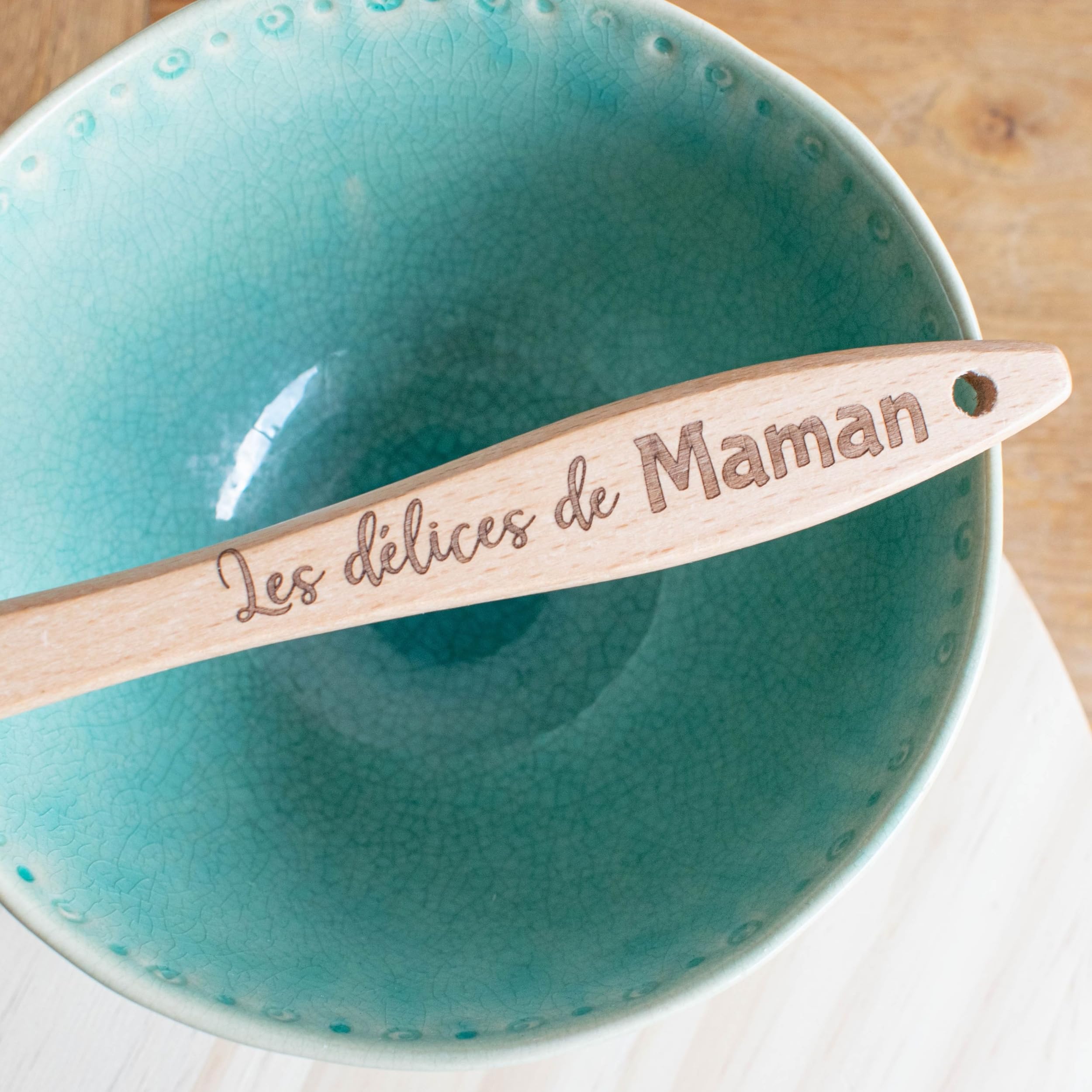 Cadeau De Fête Des Mères Pour Les Femmes De Silicone Pot Clip Cuillère De Cuisine Multifonctionnel Spatule De Ménage Cuisinière - Maison