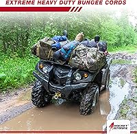 Vista 7 de Rocket Straps - Surtido de cuerdas elásticas ajustables para exteriores - Juego resistente de 20 cuerdas elásticas (36") con ganchos dobles en J