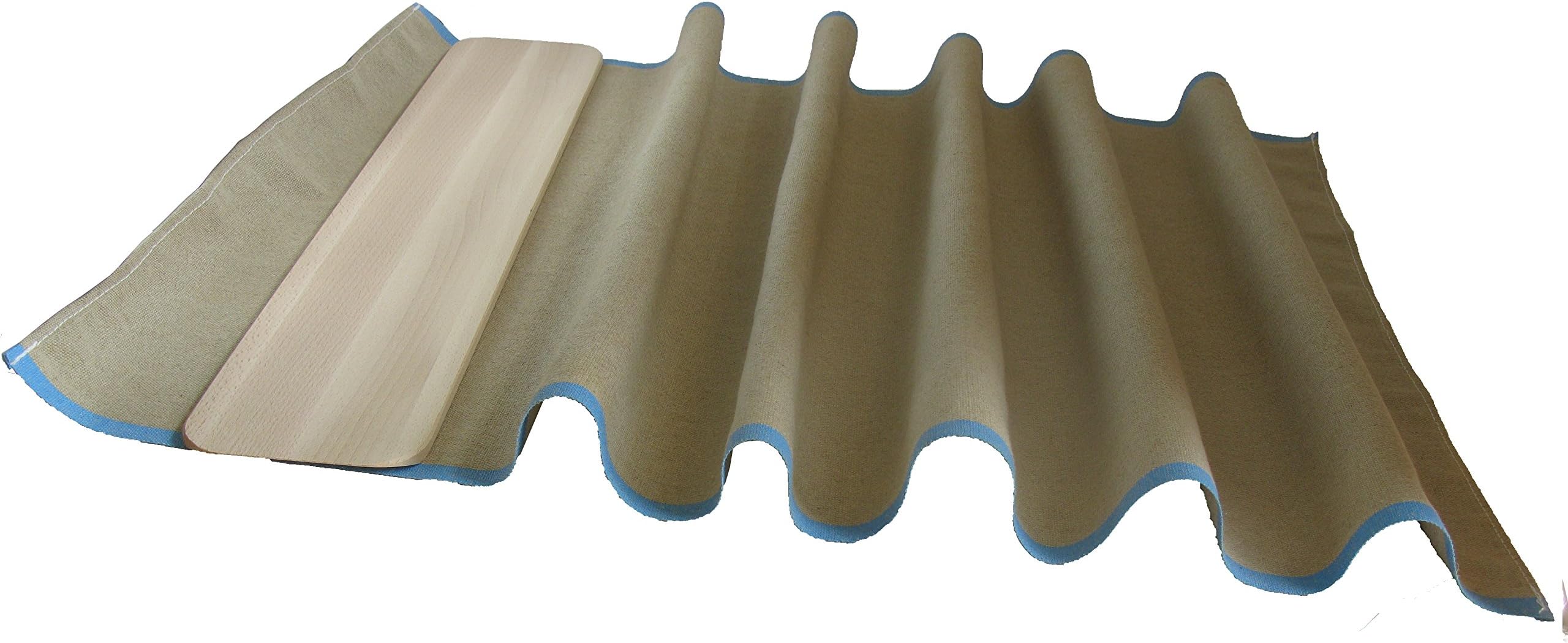 Baker's Linen Couche and Baguette Board Bundle (60 x160cm)