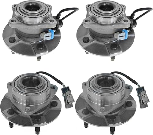 Vista 1429 de TRQ Juego de 2 rodamientos y bujes de rueda trasera izquierda y derecha compatible con Ford Expedition 2007-2010 Lincoln Navigator 2007-2010