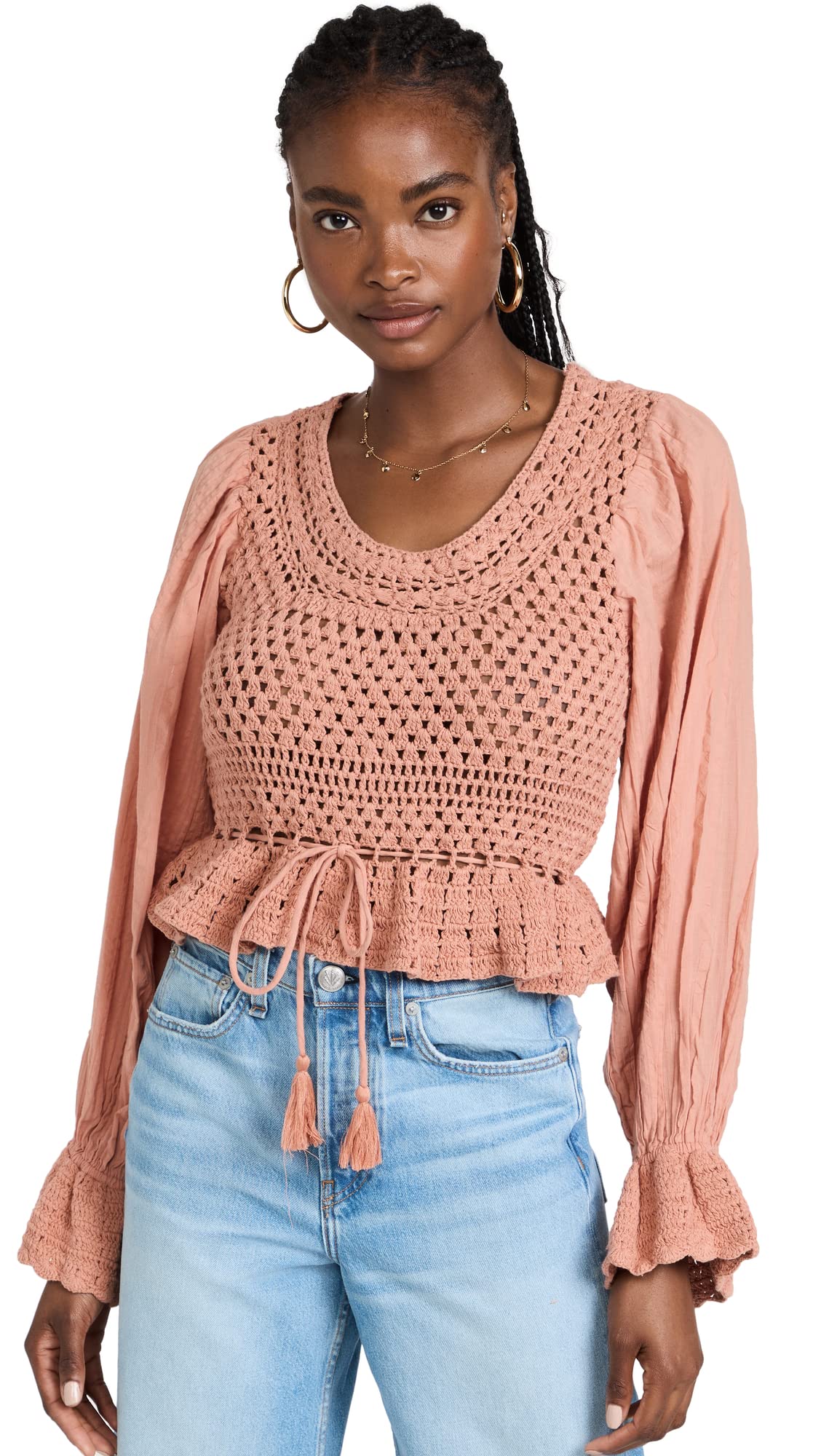 FP Movement Women's Megan Crochet Top