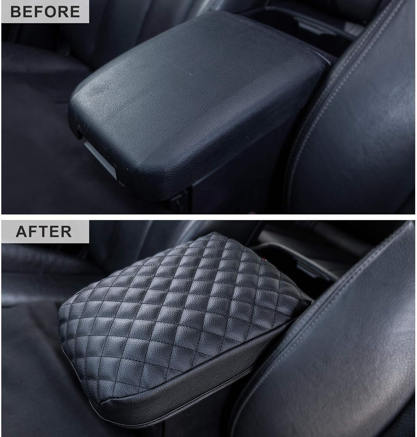 JKCOVER Glove Box Divider Organizer and Armrest Cover Compatible with Toyota Tacoma 2016 2017 2018 2019 2020 2021 2022 2023 Accessories