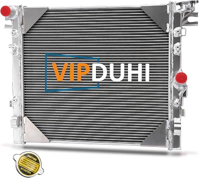Wrangler Radiator Compatible with 2007-2018 Jeep Wrangler JK Unlimited Rubicon Sahara 2008 2009 2010 2011 2012 2013 2014 2015 2016 2017 3.6L 3.8L V6