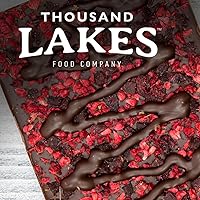 Vista 8 de Thousand Lakes Fruta liofilizada - Frambuesas 1.2 onzas Sin azúcar añadido 100% frambuesas enteras