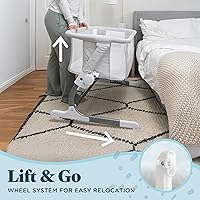 Vista 13 de Baby Delight Beside Me Cuna lateral y cama de noche para bebé