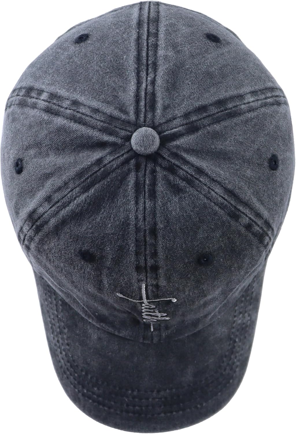 Christian Faith Hat for Women Men, Classic Cotton Jesus Cross Embroidered Baseball Cap - Image 4