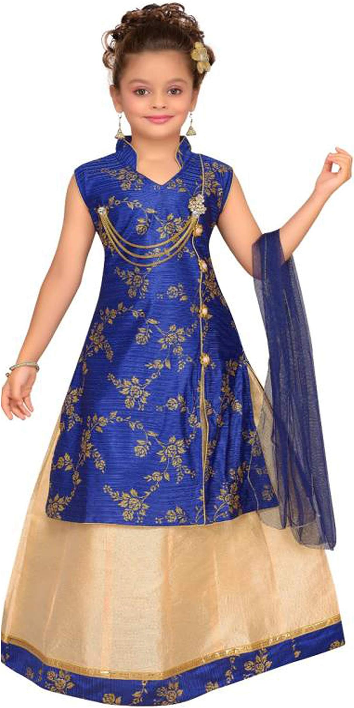 Red Eye Brasso Lehenga Choli