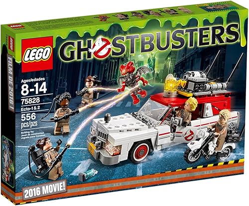 Miniatura 6 de Kit de construcción Lego Ghostbusters Ecto-1 y 2 75828 (556 piezas)