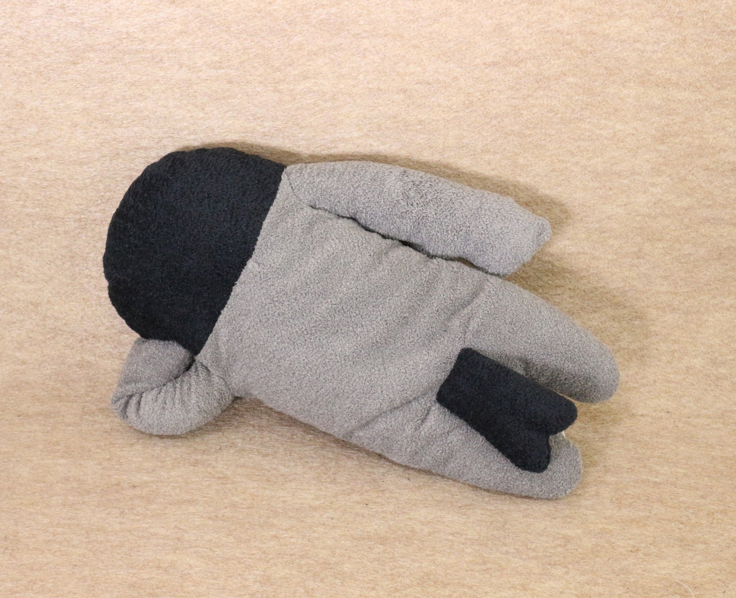 Amazon | シナダ フモフモさん ブン (L) ブラック | アニメ