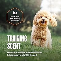 Vista 5 de Almohadillas para cachorros, almohadillas desechables para entrenamiento de mascotas, de 34" x 36" [100 unidades], para razas extragrandes, a prueba