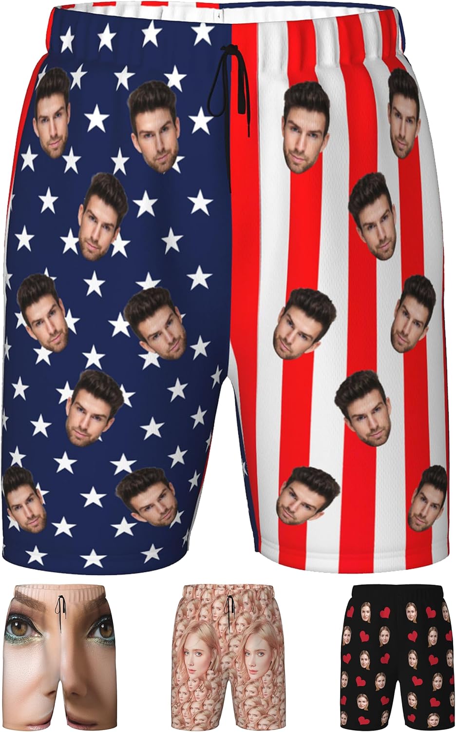 Custom Swim Trunks Men, Men's Beach Shorts, Mens Comfortable Shorts, Funny Mens Swim Trunks, Swimsuits for Men
