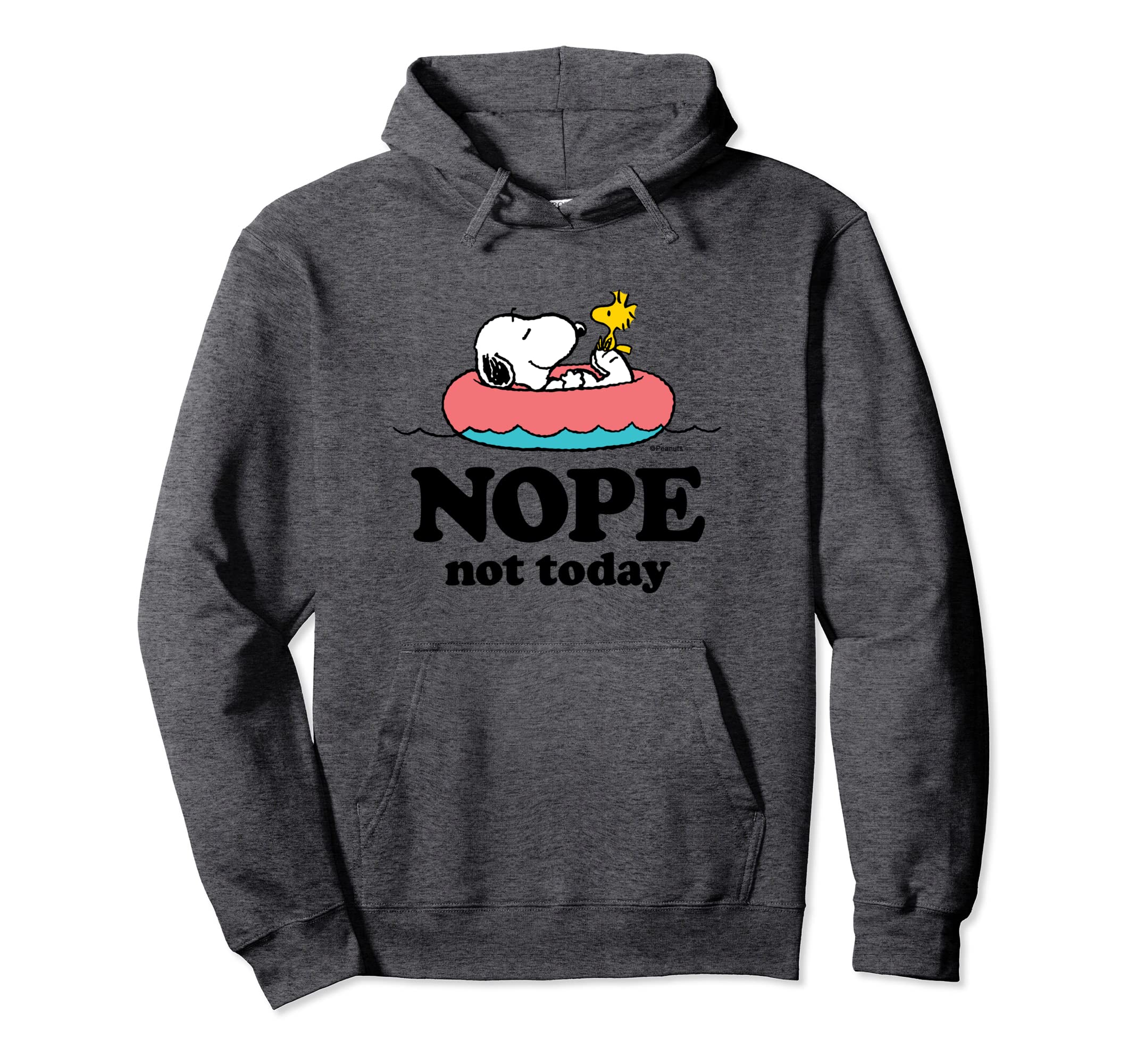 PeanutsSnoopy Nope Not Today Pullover Hoodie