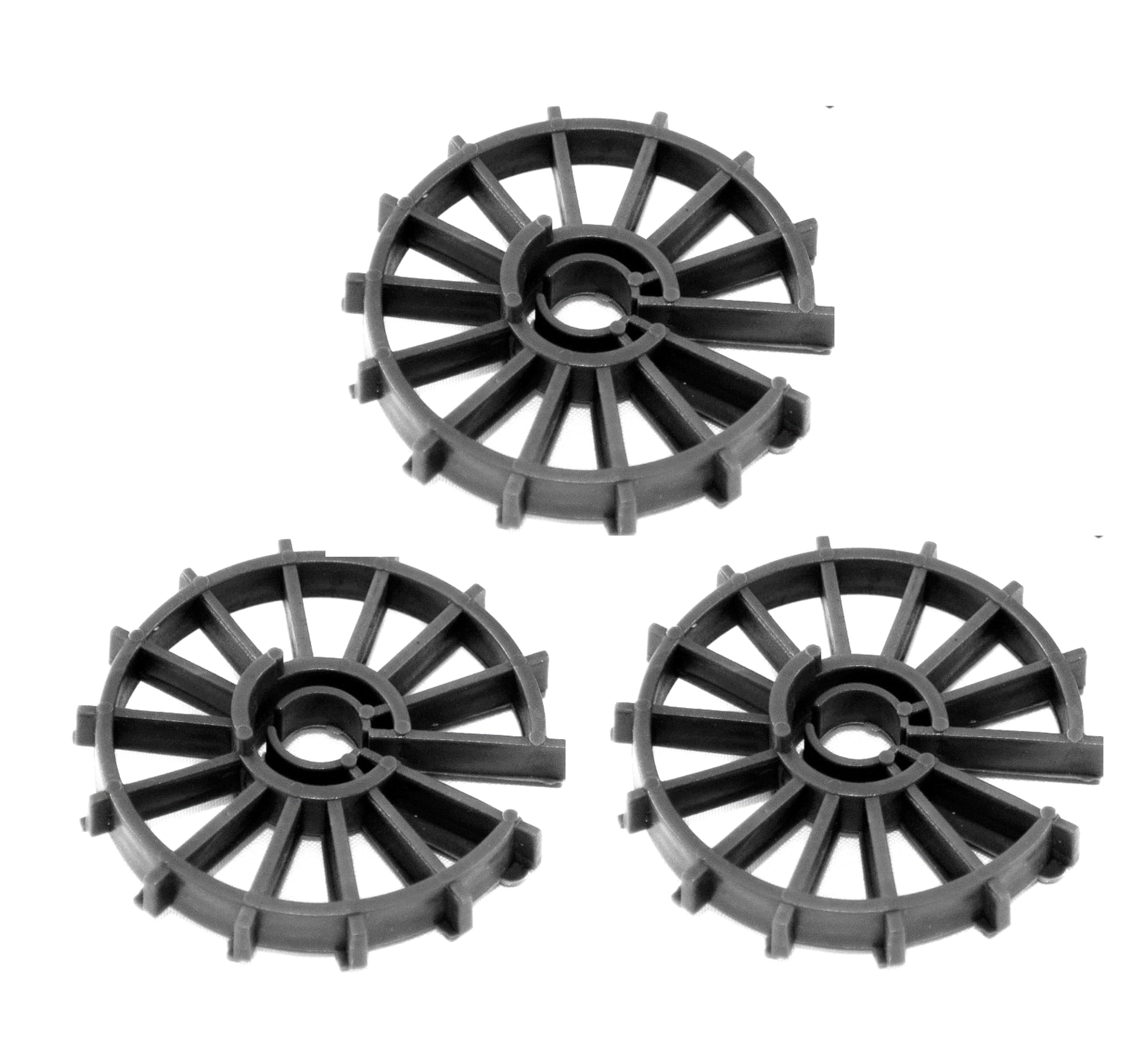 Ringabstandshalter 25 mm 200 Stk. Abstandshalter für Beton Bewehrung Senkrechte Sternchenabstandhalter Keilen