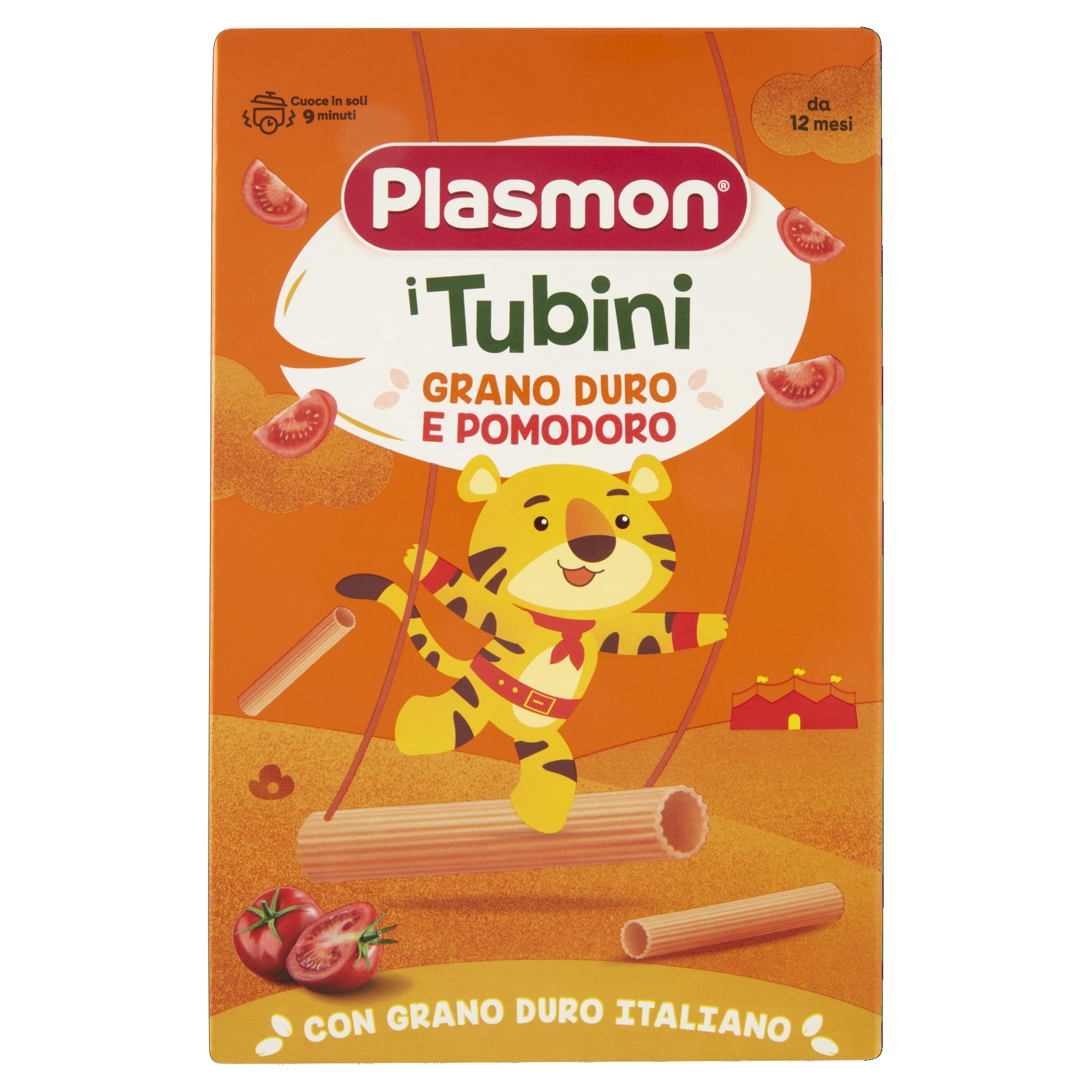 Pastina Grano duro e pomodoro Tubini (12 confezioni)