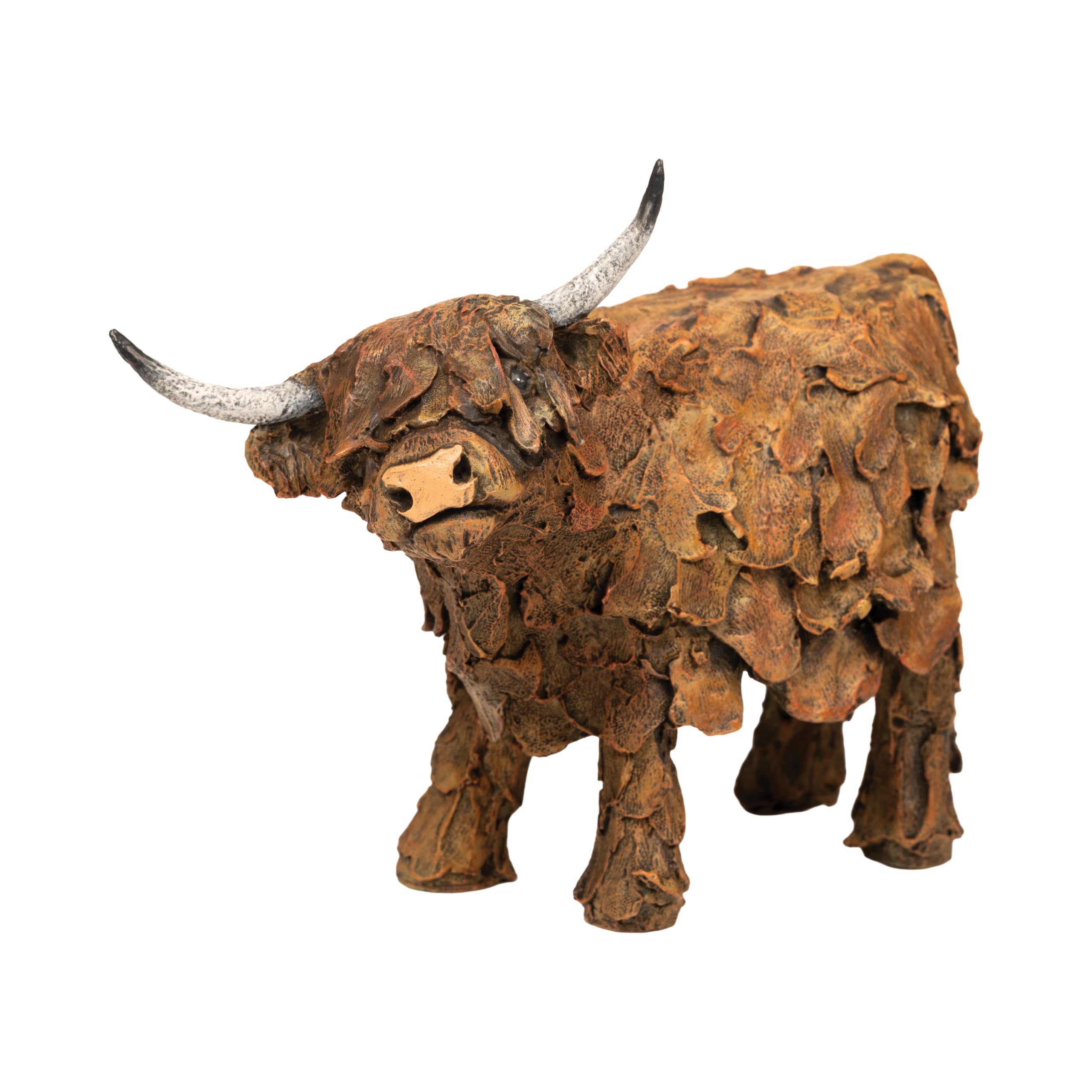 Wrendale Designs 'Gordon' Highland Cow 20.5CM Resin Figurine